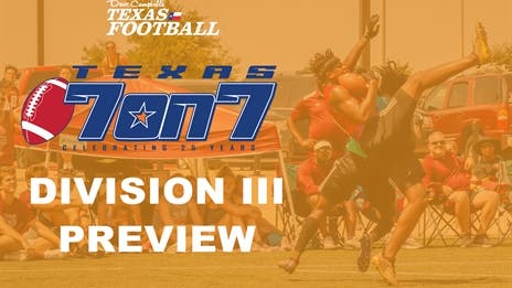 Division III Texas 7-on-7 State Tournament Pool Picks and Preview