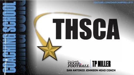 2022 THSCA Interview: San Antonio Johnson Head Coach TP Miller