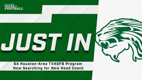 6A Houston-Area TXHSFB Program Now Searching for New Head Coach