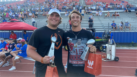 Whataburger Super Team Presentation: Austin Westlake's Cade Klubnik and Connor Robertson