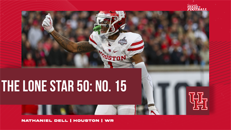 The Lone Star 50: No. 15 Nathaniel Dell is the most productive WR in Texas