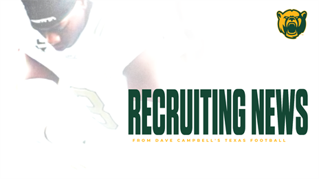 Quick Hitter: South Oak Cliff Star Reaffirms Baylor Pledge