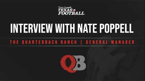 TexasFootball.com Interview: Quarterback Ranch GM Nate Poppell
