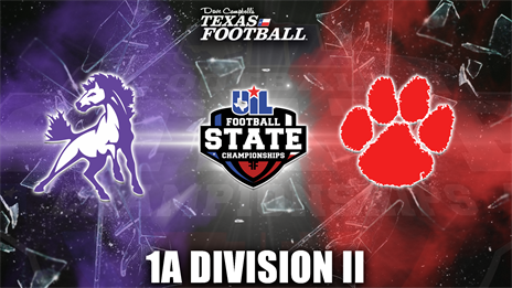 1A Division II UIL Football State Championship Preview: Benjamin (13-0) vs. Oglesby (12-0)