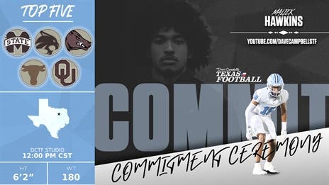 Commitment Primer: Watch Hot 100 DB Maliek Hawkins Announce LIVE!