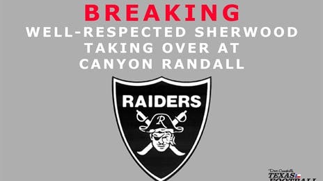 Well-respected Sherwood taking over at Canyon Randall