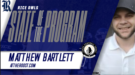 State of the Program: Rice with Matthew Bartlett