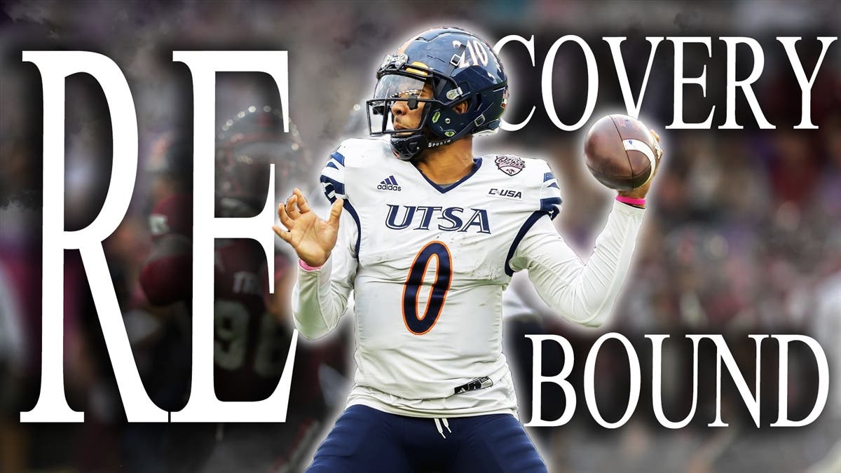'I told the coaches that I was medically retiring from football.' Frank Harris almost didn't come back to UTSA.