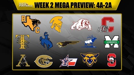 Week 2 MEGA Preview: 4A-2A