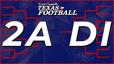 2024 TXHSFB Playoff Bracket: 2A Division I