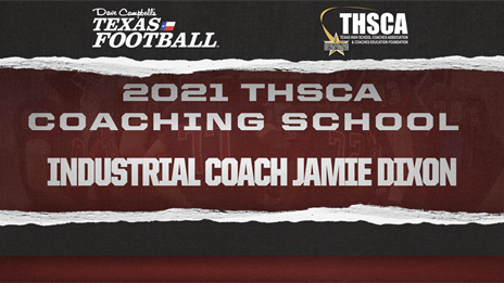 THSCA Coaching School Interview: Industrial head coach Jamie Dixon