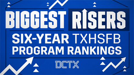 The Five Biggest Risers in the DCTX TXHSFB Program Rankings