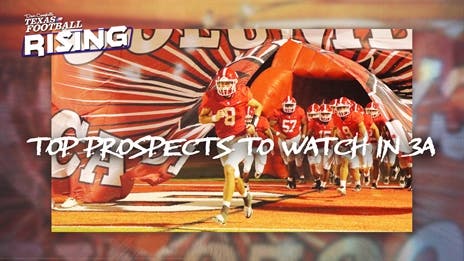 Who are the Top-Ranked 3A Prospects in Texas High School Football?
