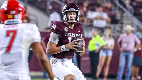Texas A&M pulls off first SEC win, Max Johnson leads after Weigman injury