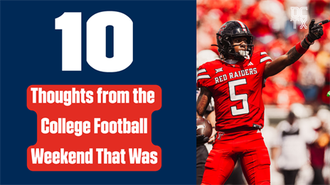 Texas College Football Week 11: Defense Powers Texas Tech, A&M Eyes No. 1 Ranking