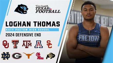 Decision Primer: Four-star Loghan Thomas Set to Commit on Dave Campbell's Texas Football