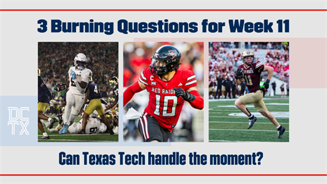 Week 11 in Texas: Texas Tech's Big Stage, Texas A&M's Golden Ticket
