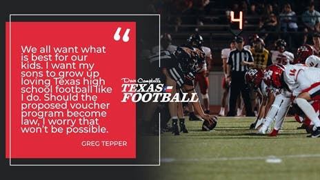 Tepper: School vouchers could do real harm to TXHSFB