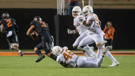 Week 9 Helmet Stickers: Ossai, Bentley, Mond, TCU line and more!