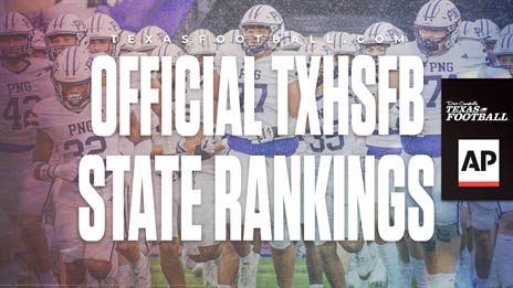 Official TXHSFB AP Week 8 Rankings powered by DCTF