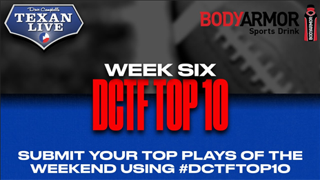 Top 10 Texas High School Football Plays of the Week presented by BODYARMOR: Week 6