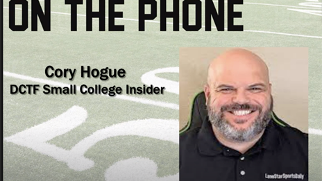 Looking at Small College Football with Cory Hogue