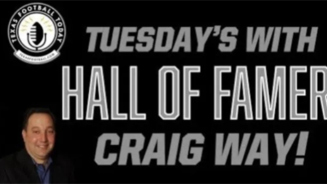 TUESWAYS: Hall of Fame Announcer Craig Way