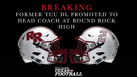 Former TCU DL Promoted to Head Coach at Round Rock High