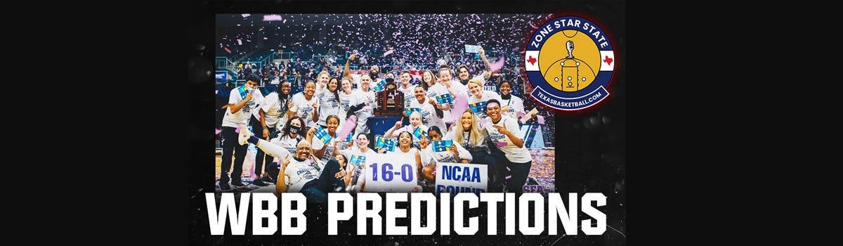 Zone Star State: 2022-23 Women's Basketball Conference Predictions