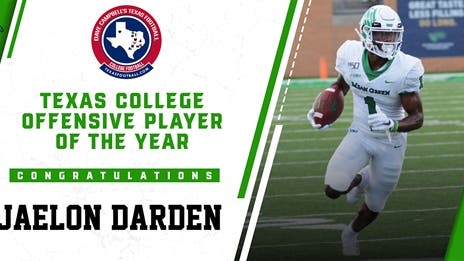 Texas College Offensive Player of the Year: North Texas WR Jaelon Darden