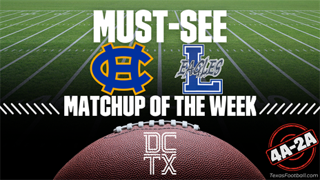 Week 5 Must-See Matchup of the Week: Tyler Chapel Hill at Lindale