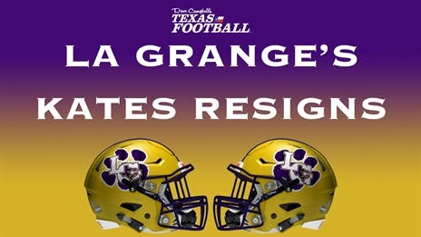 La Grange's Kates resigns after 13 seasons