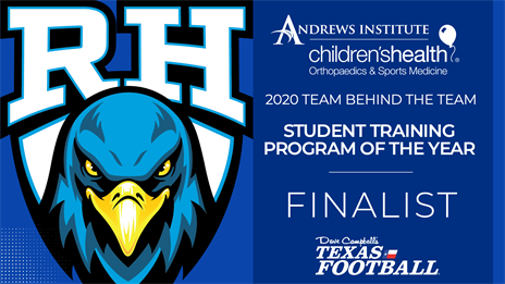 WEEK 1: Children's Health Andrews Institute Team Behind the Team - Rock Hill High School