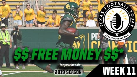 Tepper's college football picks against the spread for Week 11: Baylor at SMU, KSU at Texas, and more!