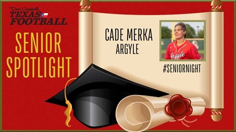 Senior Night: Argyle baseball star Cade Merka (Texas A&M commit)!