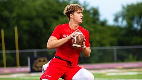 Maddox Kopp beat Justin Fields in a throwing competition; offers starting to flood in