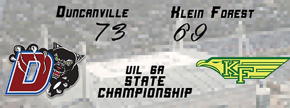 Duncanville edges Klein Forest to win 6A state title