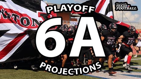 6A Playoff Projections: Week 10, 2024