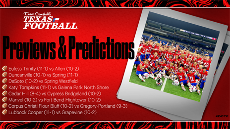 Big School Mega Preview: Regional Semifinals!