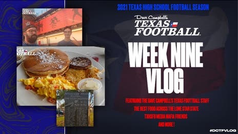 2021 Dave Campbell's Texas Football TXHSFB Vlog: Week 9