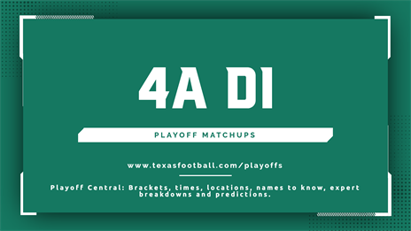 Texas High School Football Playoff Matchups: 4A Division I