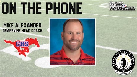 TexasFootball.com Interview: Grapevine head coach Mike Alexander