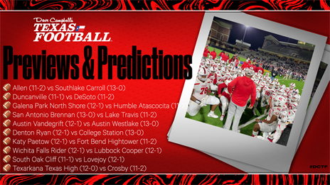 Big School MEGA Preview: Regional Finals