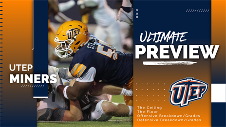 2022 Ultimate UTEP Miners Preview: The Ceiling, The Floor, Position Grades, MVPs and More!