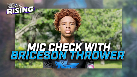 Mic Check with North Forney 2027 WR Briceson Thrower