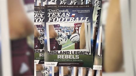 Suddenlink Commemorative Edition of Dave Campbell's Texas Football Magazine: Midland Legacy Rebels