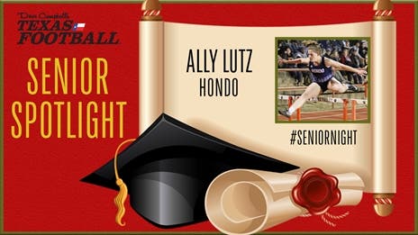 Senior Night: Hondo track star Allyson Lutz!