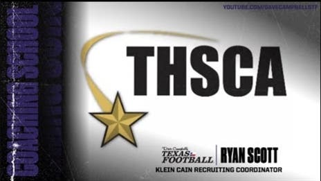 2022 THSCA Interview: Klein Cain Recruiting Coordinator Ryan Scott