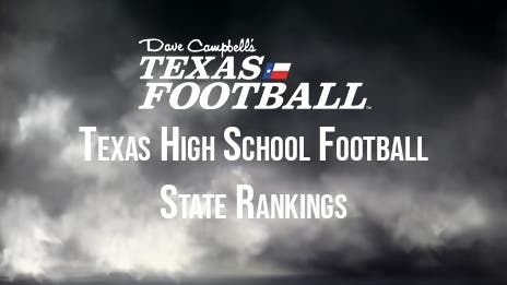 REVEALED: Final Regular Season Texas High School Football State Rankings