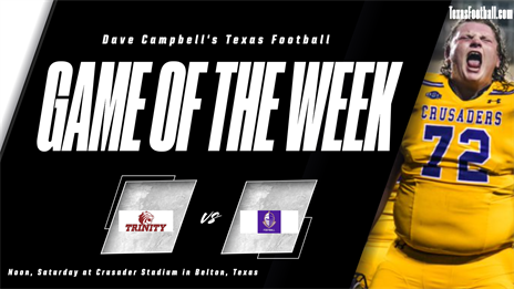 DCTF Game of the Week: No. 16 Trinity University at No. 2 Mary Hardin-Baylor